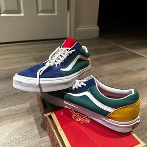 Rainbow vans 
Size 10.5